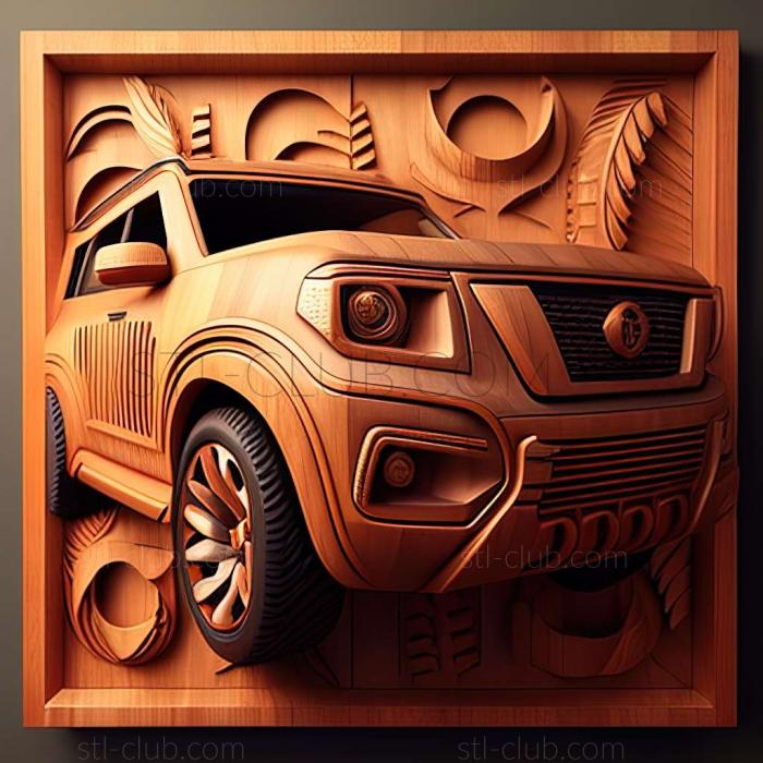 3D модель Nissan Armada (STL)